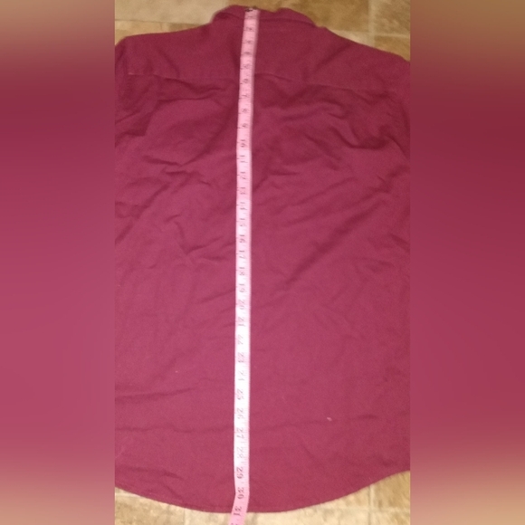 Men's Wrangler Flex For Comfort Button Down Dress Shirt Size Small - Picture 2 of 7